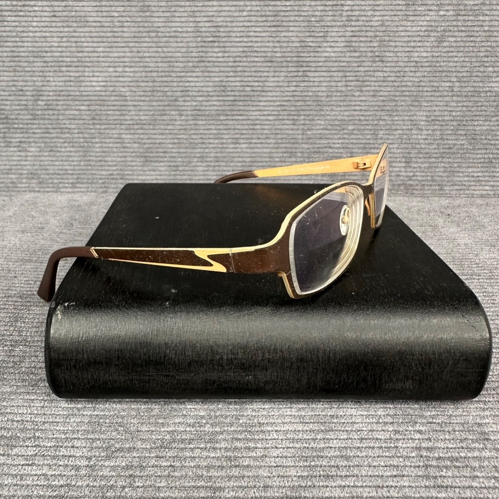 Prodesign Denmark 1381 Eyeglasses Frames Only Brown Gold 53□16 130 Unisex